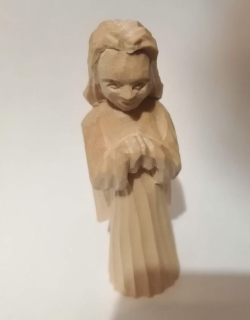 Anděl - ručně vyřezávaná figurka 13cm